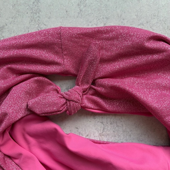 L Space Malibu Barbie Collection Pink Bummin Bikini Bottom XS - Picture 3 of 10